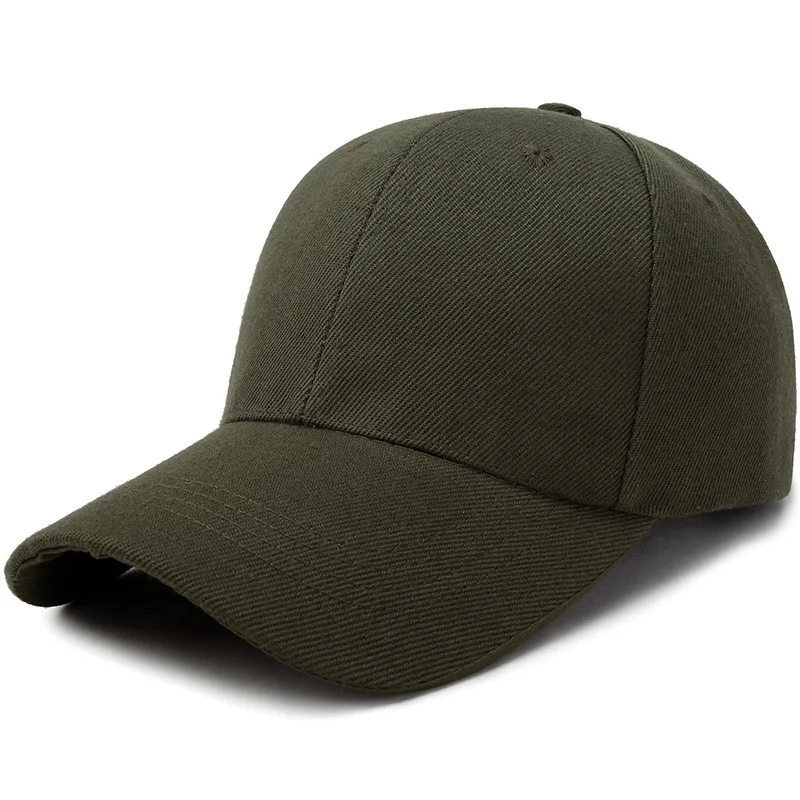thumbnail image 1 of Gorra de béisbol Lisa Simple para hombre y mujer, sombrero de algodón para el sol, Unisex, para deportes al aire libre, Snapback, para correr, pescar, viajar, gorra de béisbol, 1 of 5