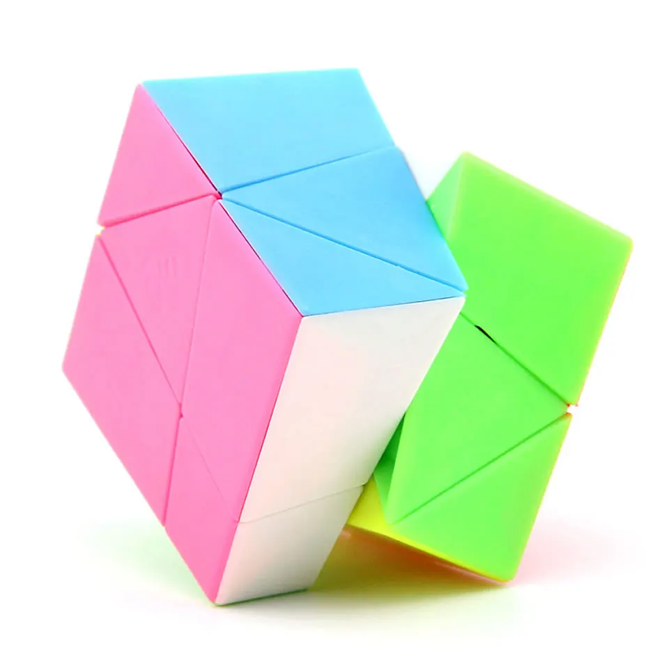 Высокое качество MF8 в форме рыбы перекошенный магический куб перекошенный мудрый скоростной пазл Рождественский подарок идеи детские игрушки для детей