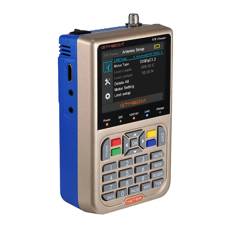 HD V8 Star Finder DVB-S S2 Find спутниковый сигнал Freesat 1080P открытый детектор сигнала