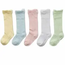 Милые зимние теплые детские чулки для маленьких девочек хлопковые Повседневные Гольфы