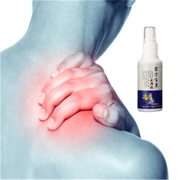 

Bone Spur Pain Gentian Spray Muscle Joints Rheumatism Detumescence Ointment Active Essential Oil Analgesic Solution 80ml/pcs