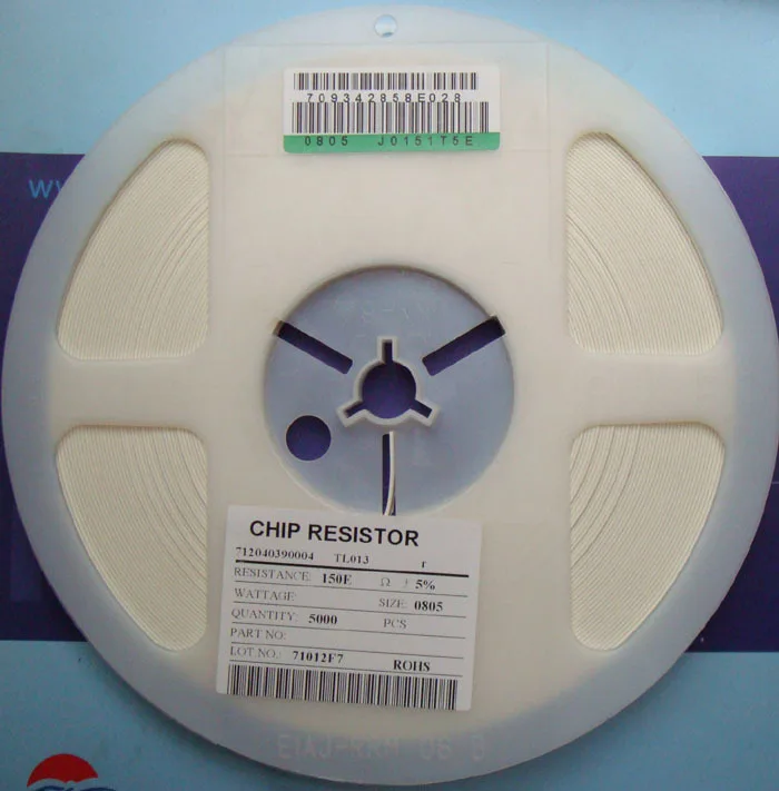 SMD резистор 0805 евро 150 точность пластины 5000 только 5