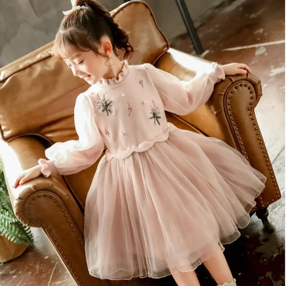 От 3 до 13 лет утепленное бархатное платье для девочек; детская одежда; нарядное платье принцессы для девочек; модные детские однотонные вечерние платья