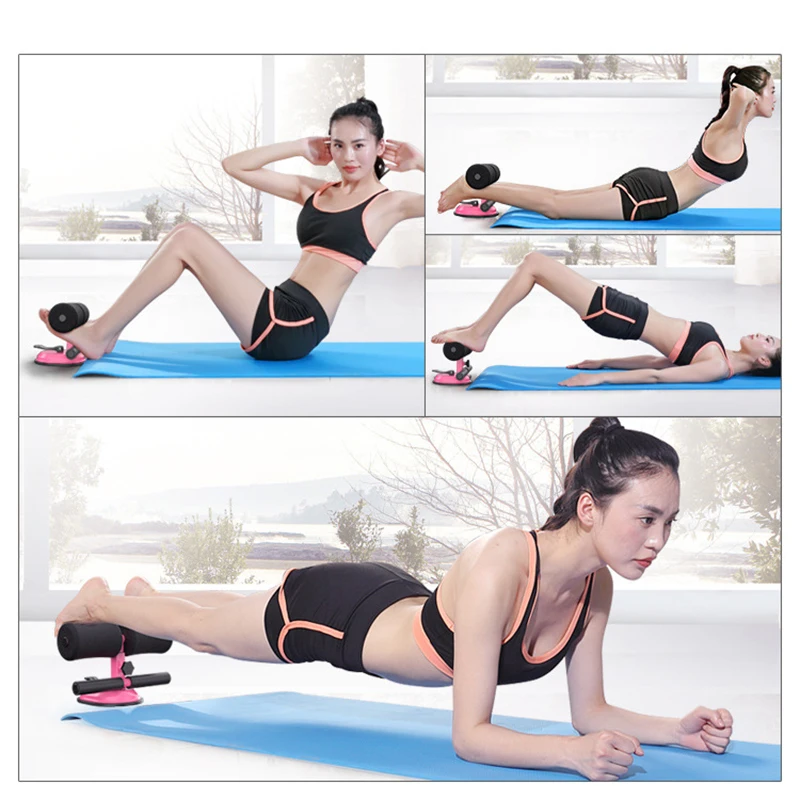 Household Sit-ups Aids Lazy Waist And Abdomen Shaping Volume Belly Suction Cup Type Fitness Equipment Parallel Bars