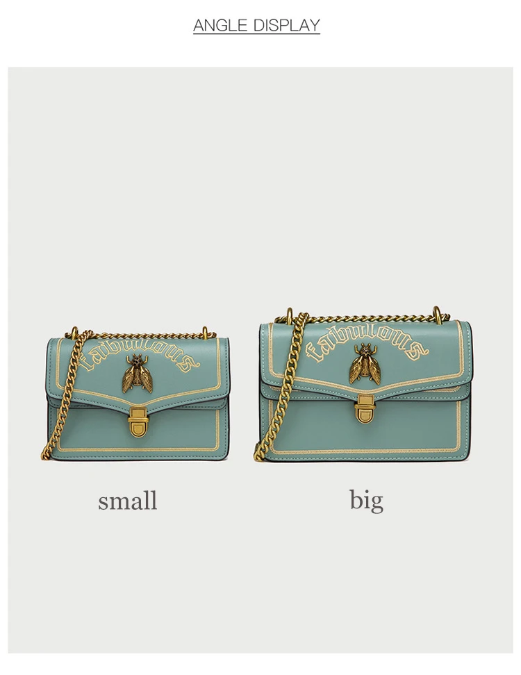 Роскошные брендовые дизайнерские сумки на плечо для женщин синие качественные винтажные сумки-мессенджеры на цепочке