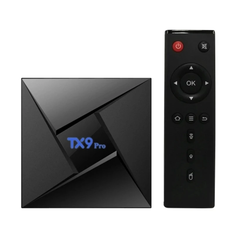 

TX9 PRO Smart Android 7.1 TV Box Amlogic S912 Octa-Core 64 Bit 3GB/32GB HDR10 VP9 H.265 UHD 4K 2.4G&5G WiFi 1000M LAN DLNA BT 4.