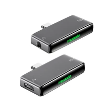 Fast Charge Type C Digital Audio Adapter Headphone Adapter For iPhone XS 11 Phone Jack Adapter Type c To 3 5mm PD60W