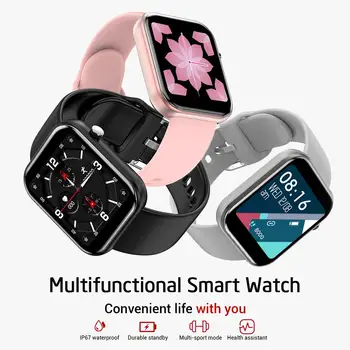 

ZL11 Smart Watch 1.54 Inch Screen Fitness Tracker Multifunction Pedometer Call Reminder Bluetooth Smart Bracelet for Android IOS