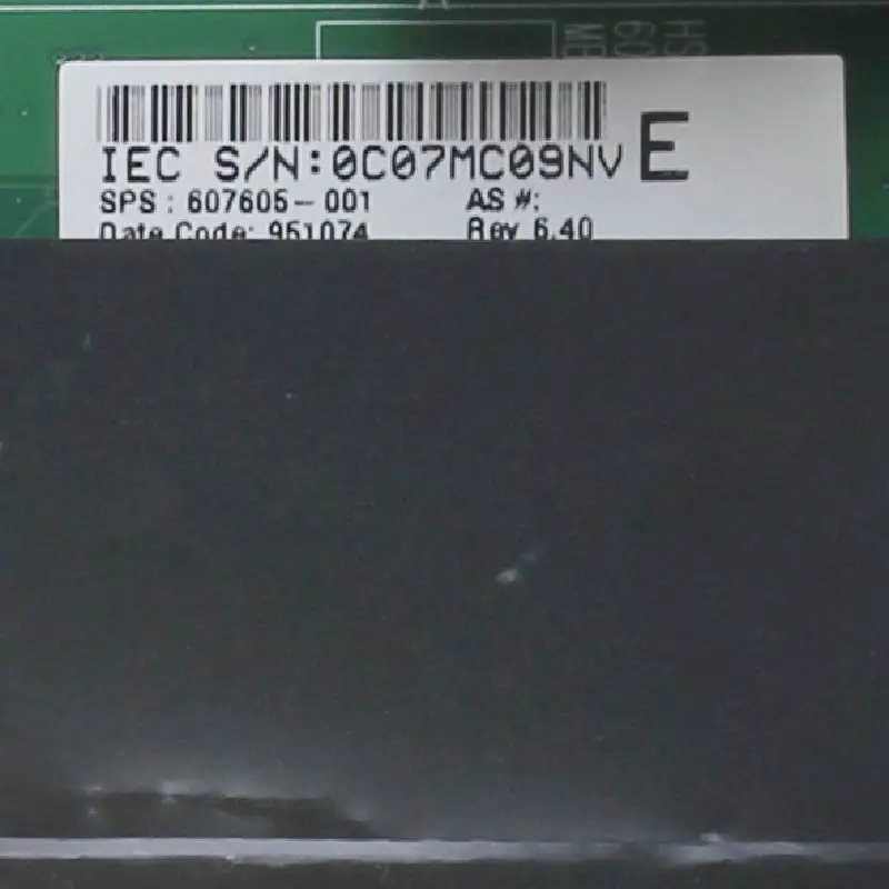 607605-001 607605-601 placa-mãe do portátil para hp