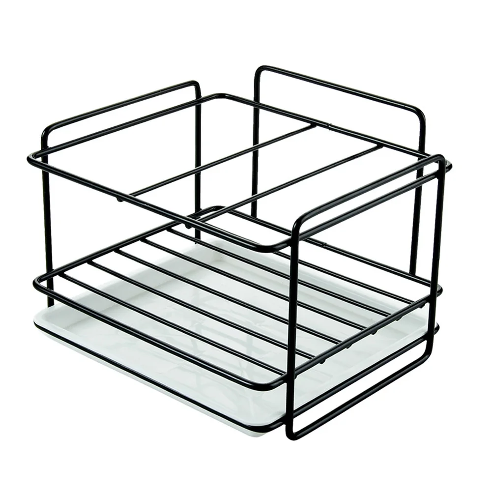 Dishwashing Home Easy Installation Kitchen Accessories Eco-friendly Durable Draining Rack Sink Organiser Sponge Holder Bathroom