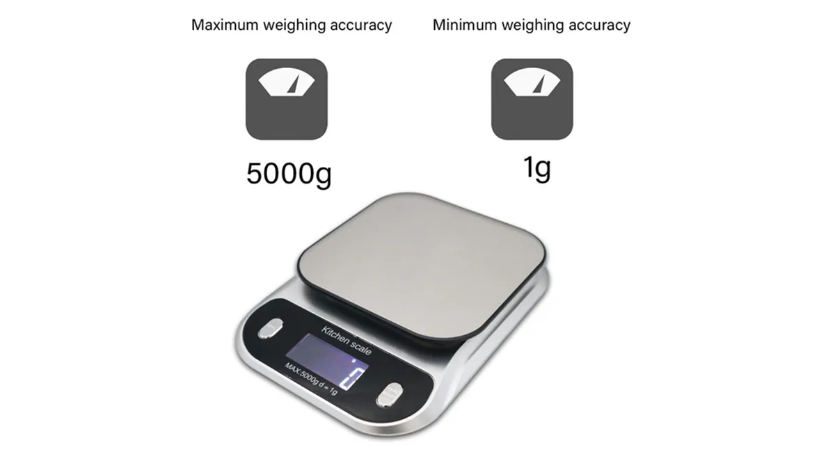 English Talking Kitchen Scale for Blind People or Visually Impaired