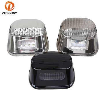 

POSSBAY DC 12V LED Light Motorcycle Taillight Motorbike Rear Brake Indicator Lamps Scooter Parts 3Styles fit for Harley Touring