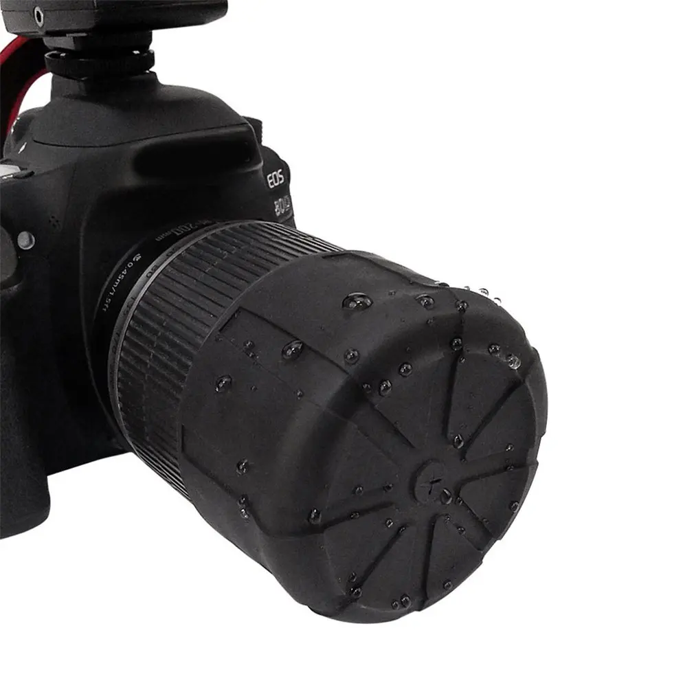Пылезащищенные силиконовые DSLR линзы силиконовые универсальные линзы SLR крышка SLR камеры Силиконовая Защита объектива камеры крышка сборная камера