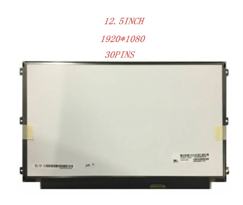 A+ 12," светодиодный ЖК-экран B125HAN02.0 для hp EliteBook 820 G3 G2 FHD 1920X1080 Дисплей 30 контактов