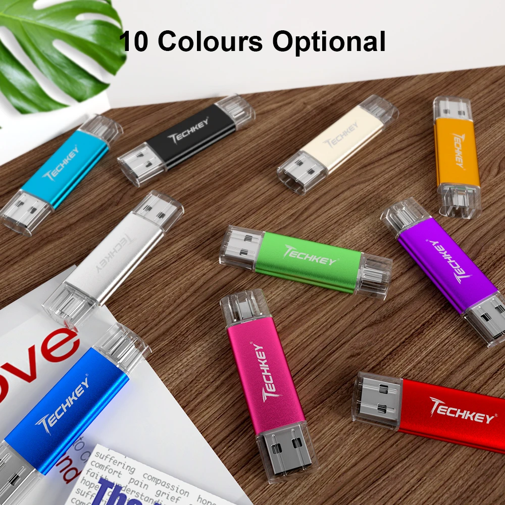 Флэшка OTG Cle Usb флешка 4 ГБ 8 ГБ 16 ГБ 32 ГБ 64 Гб Usb флеш-накопитель полная емкость флеш-накопитель usb карта памяти подарок смартфон