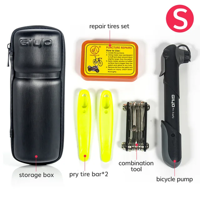 Giyo Bicycle Repair Tool Kit Tire 