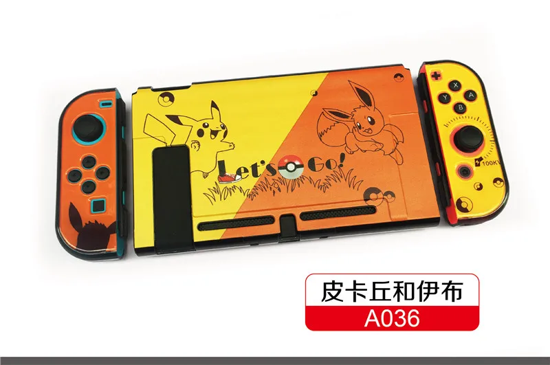 Чехол kingd Switch NS с узором для nintendo s Switch защитный жесткий чехол для консоли nintendo Switch - Цвет: A036