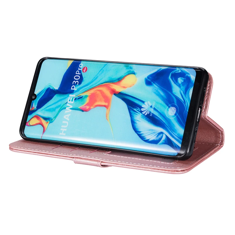 Кожаный чехол-кошелек на молнии для huawei P20 Lite P30 Pro mate 10 20 Lite P Smart Y6 Y7 с отделениями для карт