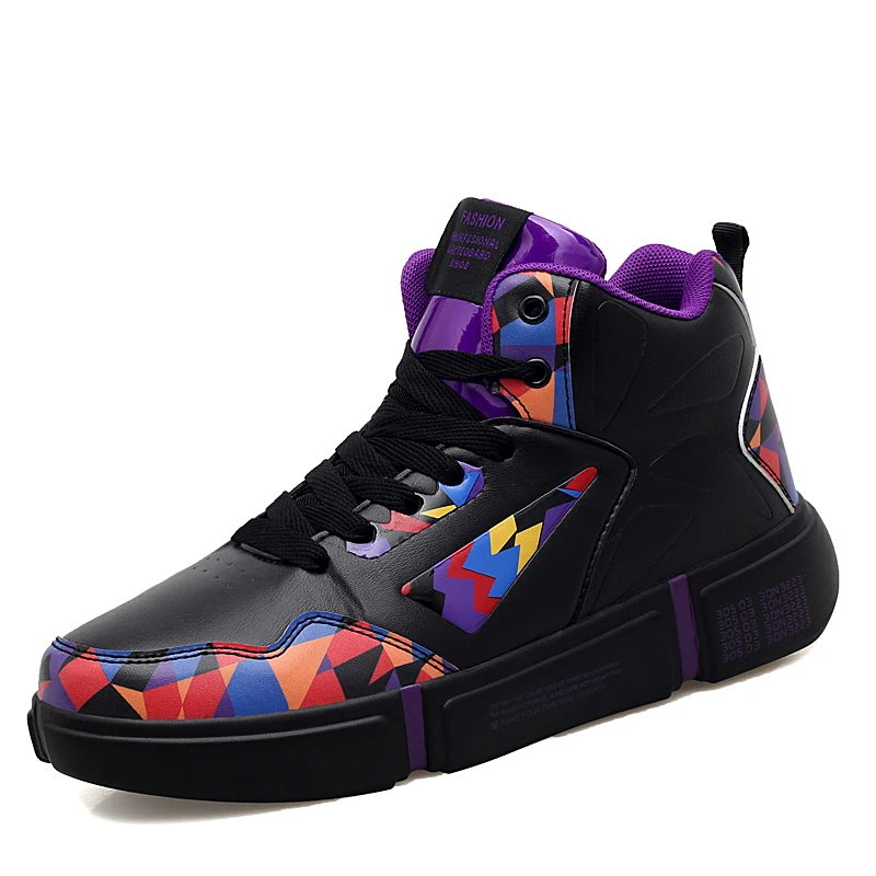 

Camouflage Unisex Sports Sneakers Couples Colorful PU Men Women Urban Street Running Shoes Male Female Stylish Jogging Shoes
