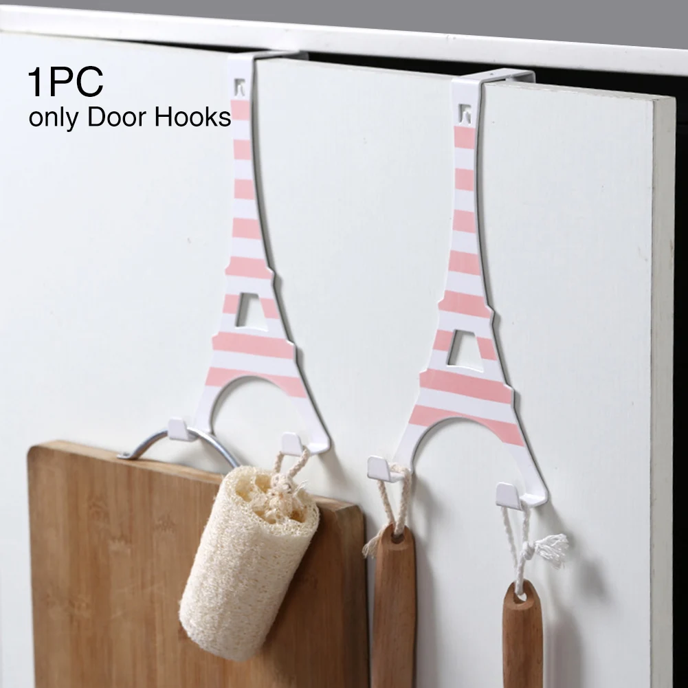 Holder Screw Free Hat Bathroom Tower Shape Towel Hanging Decorative Rack Door Hooks Right Angle Clothes Bag Home Bedroom