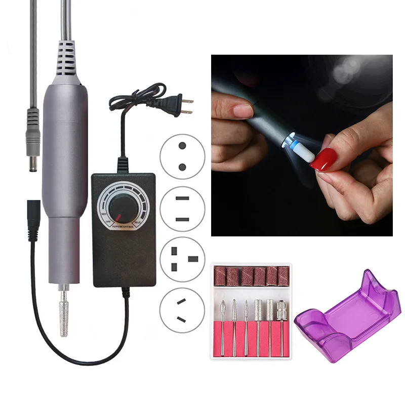 

35000 RPM Electric Nail Drill Machine Nail Drill Bits Set Manicure Pedicure Nail Gel Polish Tool Portable Strong Nail Drill File
