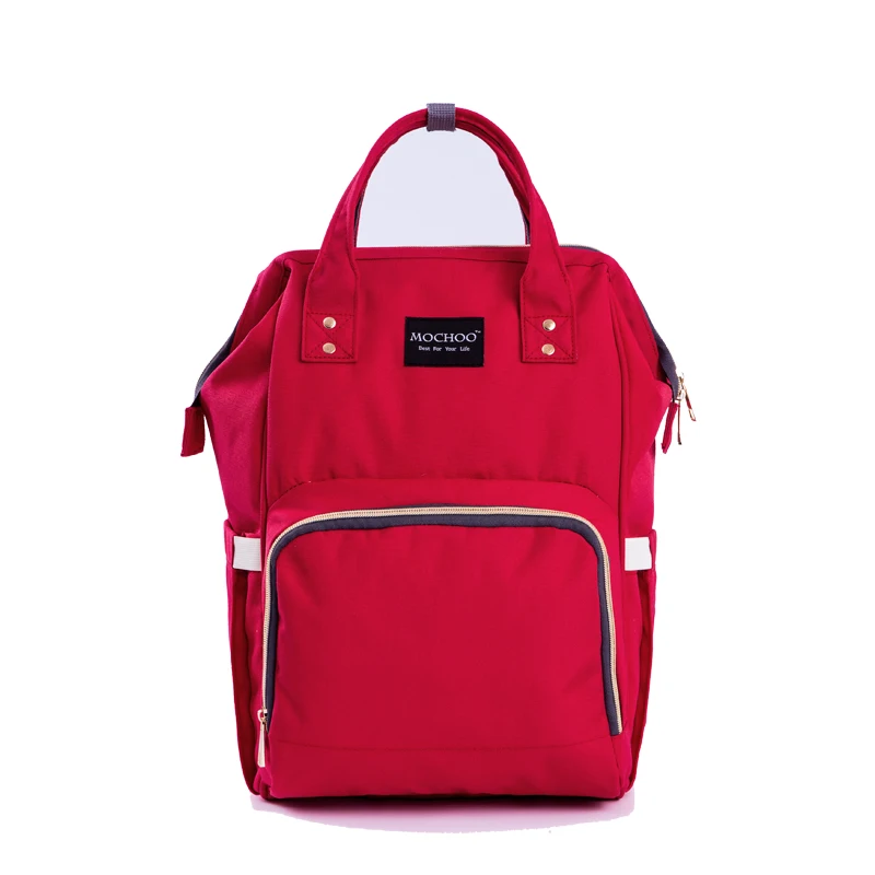 PYETA сумка для подгузников для детских вещей Детская сумка для мамы дорожная сумка для коляски рюкзак для подгузников Bolsa Maternidade сумка для ухода за ребенком - Цвет: Red
