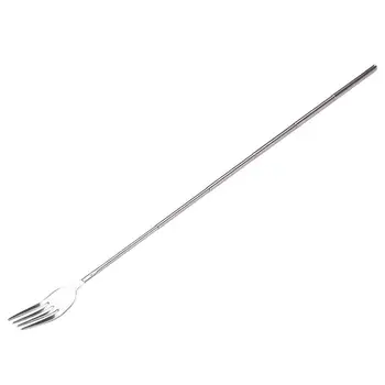 

21cm-64.5cm Creative Extendable Fork Stainless Steel Telescopic Fork Dinner Fruit Dessert Long Forks BBQ Meat Fork Kitchen Tools
