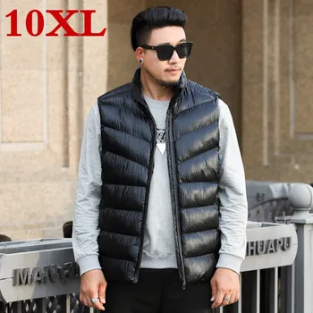 

new big plus size 10XL 9XL 8XL high qualit Men's cotton vest winter Men's fashion vest casual warm Large size men's jackets