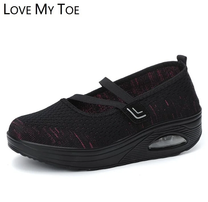 2019 Повседневная дышащая обувь из сетчатого материала Chaussure Femme женские кроссовки
