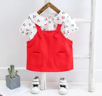 

New Summer Cotton Baby Girls Dress Princess Sleeveless Party Dress Striped Casual Baby Girl Clothes Newborn Infant Dress