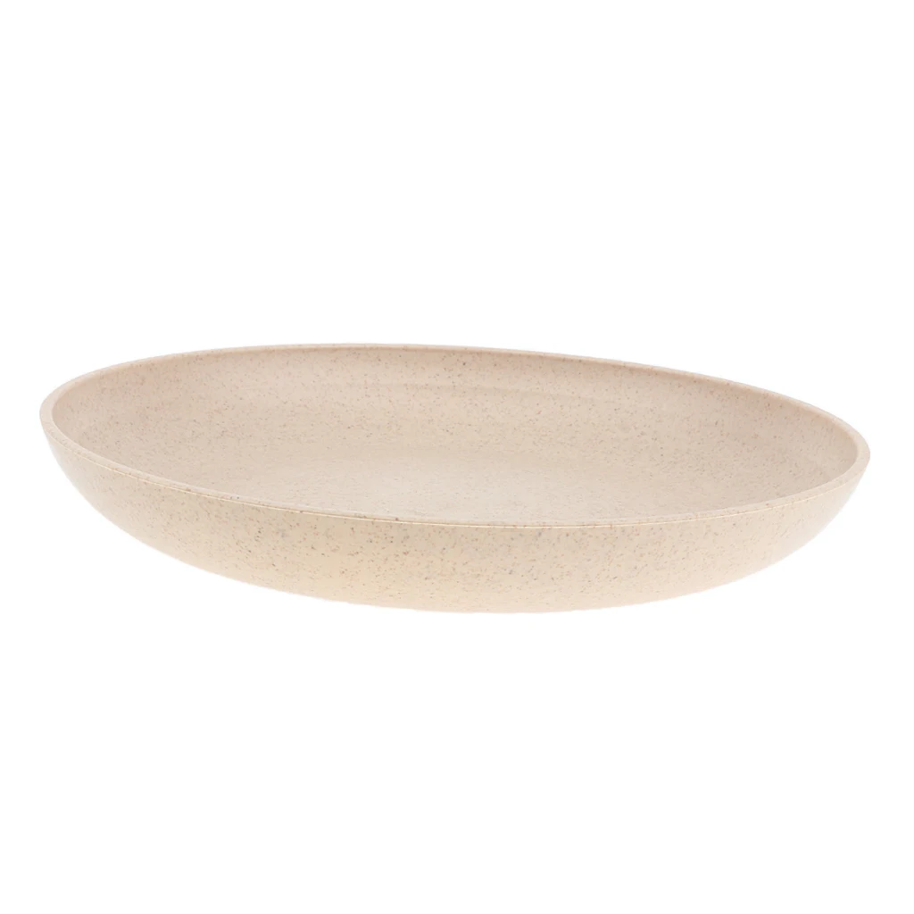 Round Tray Dinner Plate Dishes Food Snacks Sushi Steak Food Dessert Lunch Container Outdoors Camping Plate