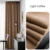 350cm Height Thickened Solid Color Cotton And Linen Blackout Curtains For Bedroom Living Room Study Blackout Fabric 10