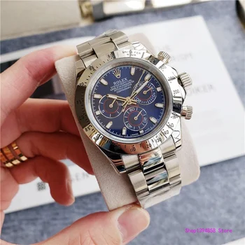 

rolex- Luxury New Men Automatic Mechanical Watches Drive Ceramic Bezel Crystal Sapphire Sport AAA Watch 2354