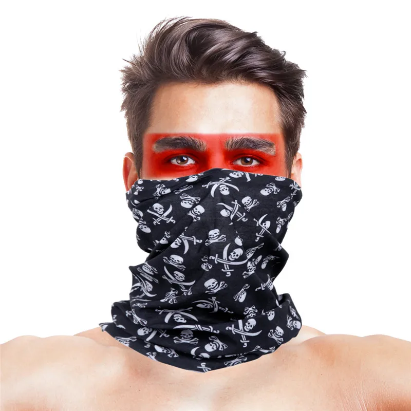 

Multifunction Magic Scarf Balaclava Neck Face Mask Grimace mask Halloween party mask for men women