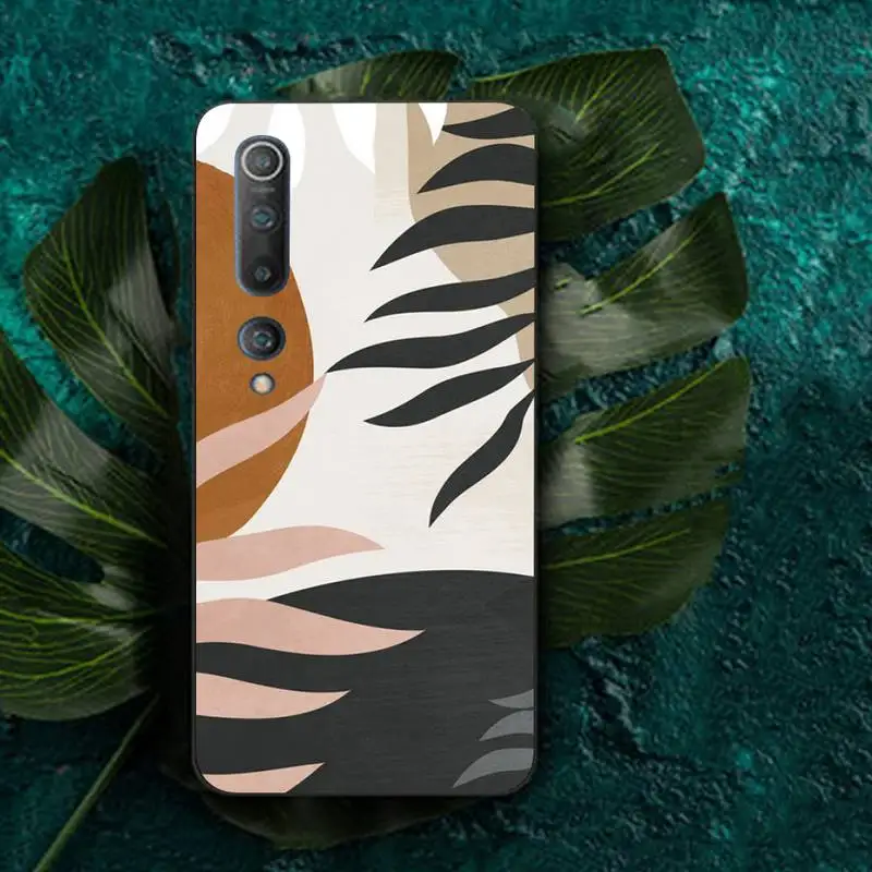 YNDFCNB Palm tree Leaves Plant Flower Phone Case for RedMi note 4 5 7 8 9 pro 8T 5A 4X case xiaomi leather case color