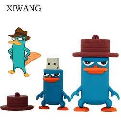 XIWANG Platypans Flash Drive Hi-Скорость USB 3,0 внешних накопителей 4 GB 8 GB 16 Гб, 32 ГБ, 64 ГБ usb-накопитель креативные напоминалки Stic