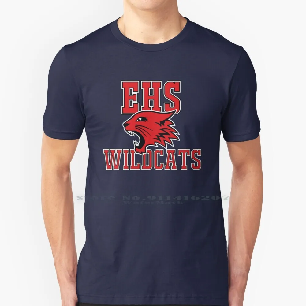East High School Wildcats T Shirt Cotton 6XL Wildcats Hsm East High School  Ehs Musical Dis Ney Walt Serie Hydro Funny Movie - AliExpress, image size:1000x1000