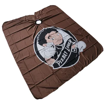 

Breathable Haircut Cloth Waterproof And Quick-drying Dyed Nylon Cloth Soft And Comfortable Non-stick Hair Salon Shaving Apron