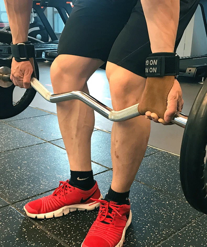 Deadlift воловья кожа бустер полосы фитнес перчатки для мужчин и женщин подбородок Запястья протектор нарукавник горизонтальный бар hu shou zhang Equipme