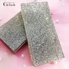 Colash Алмазная коробка для накладных ресниц Поддельные 3d норковые ресницы Коробки Искусственные ресницы Магнитный чехол пустые ресницы