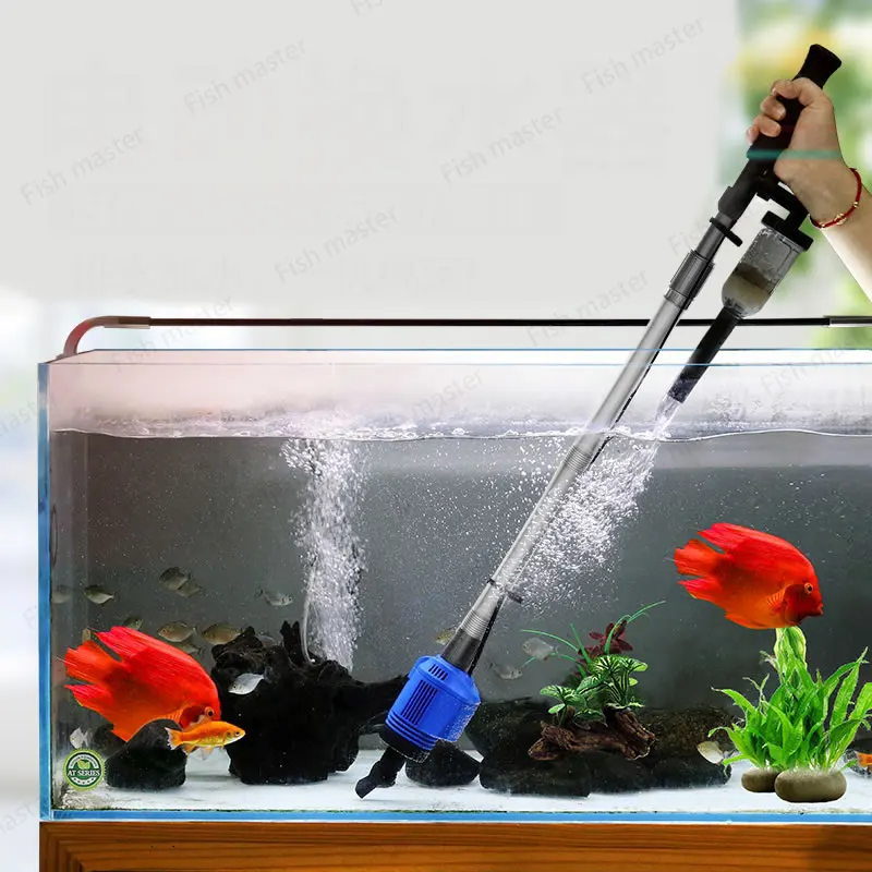 changing fish tank filter sponge