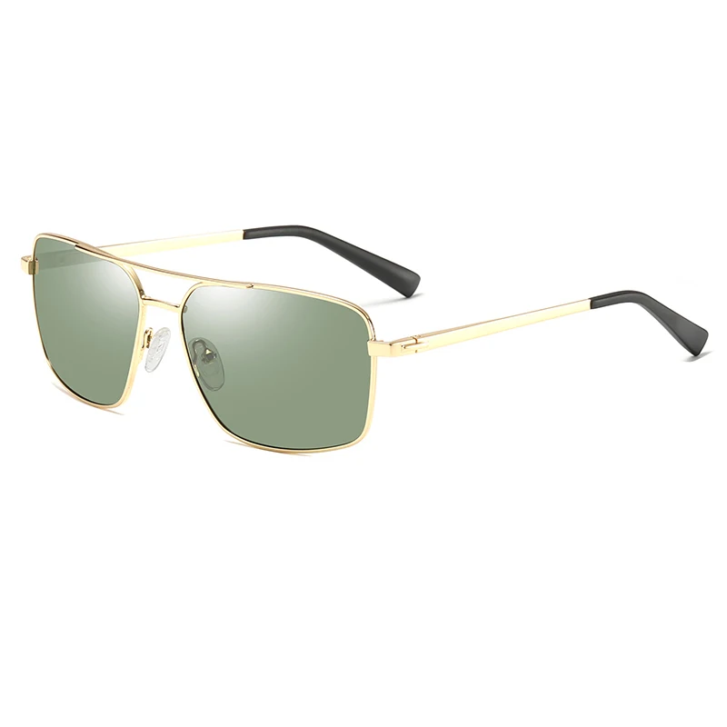 High Quality Fashion Sunglasses Men Rectangular Full Frame Polarized Sun Glasses UV400 Colorful Metal Outdoor Driving Shades 177 |