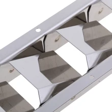 Тяжелая нержавеющая сталь жалюзи вентиляционное отверстие 8 слотов вентиляции для лодки яхты