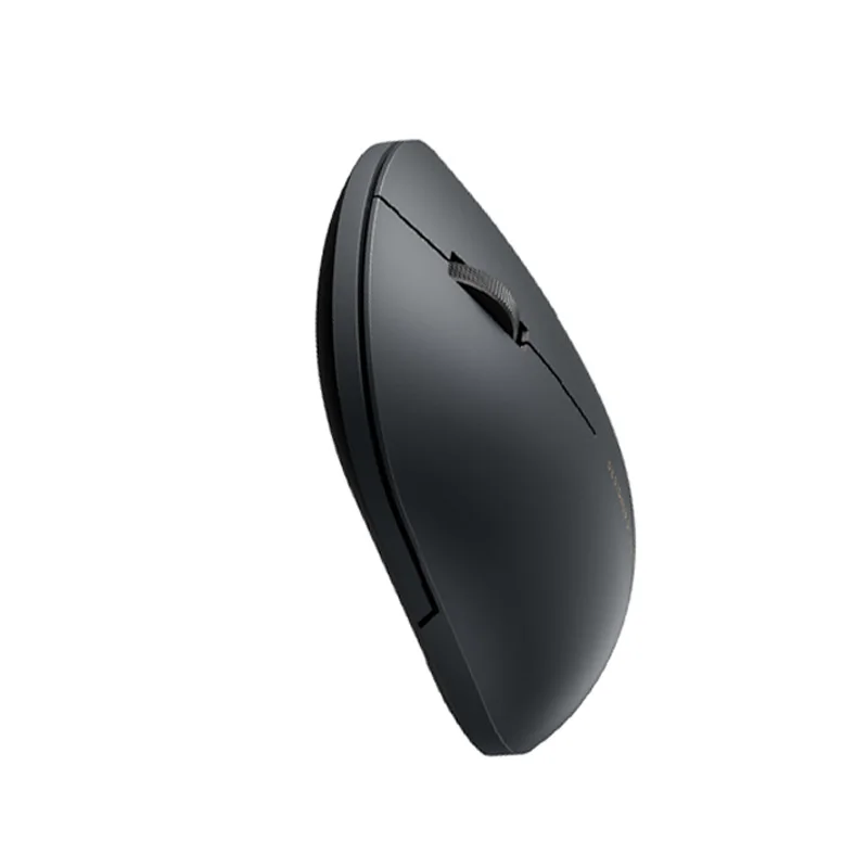 Black Оригинальная беспроводная мышь Xiaomi 2, 1000 dpi, 2,4 ГГц, Wi-Fi связь, оптический бесшумный портативный светильник, мини-ноутбук, ноутбук, Офисная игровая мышь - Цвет: Black