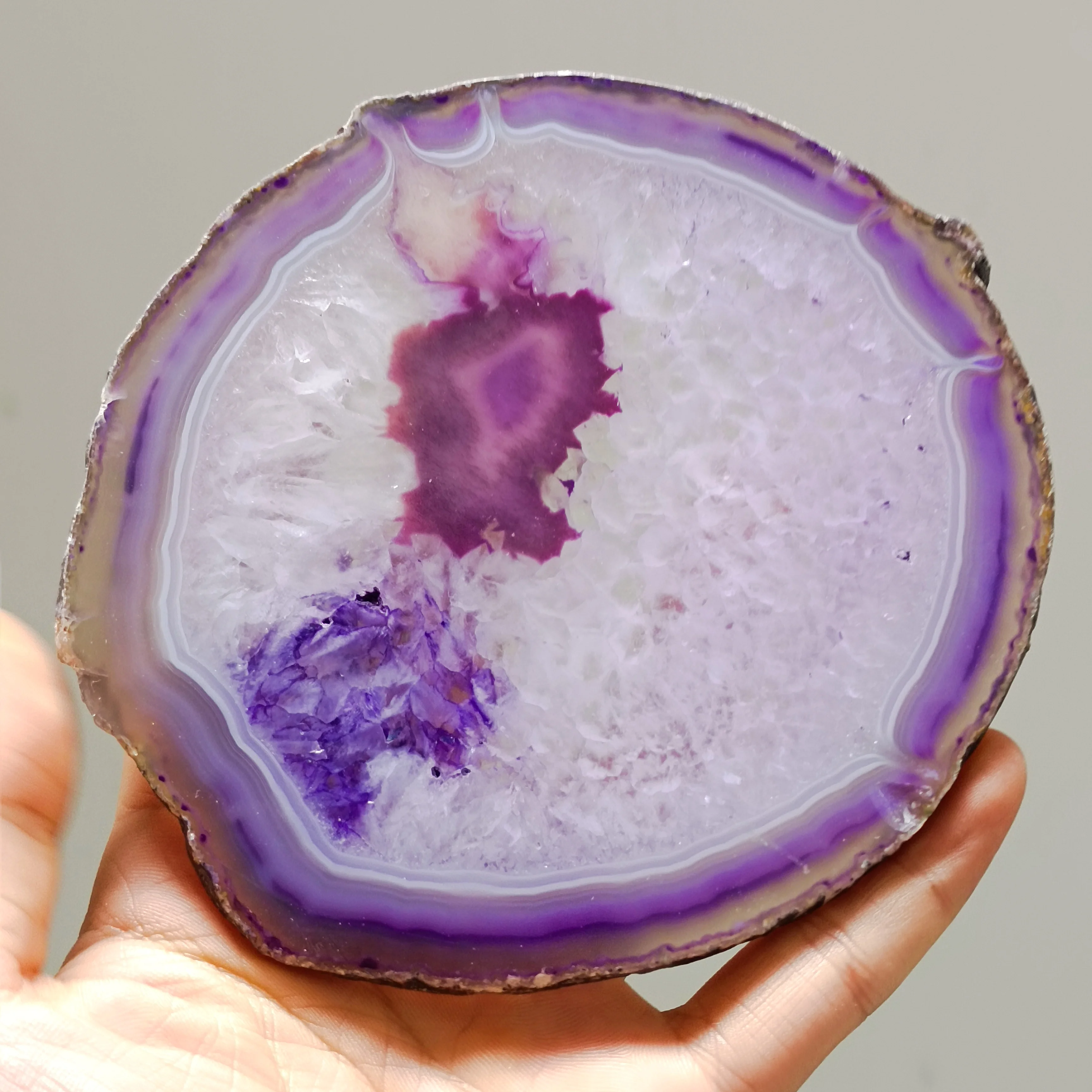 AGATE SLICES (GREEN OR PURPLE) – LA - Foto 5