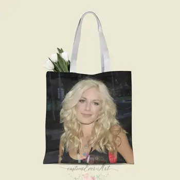 

Heidi Montag tote bag custom canvas tote bags for women for teacher Birthday Bags Gift Bag personalized gifts