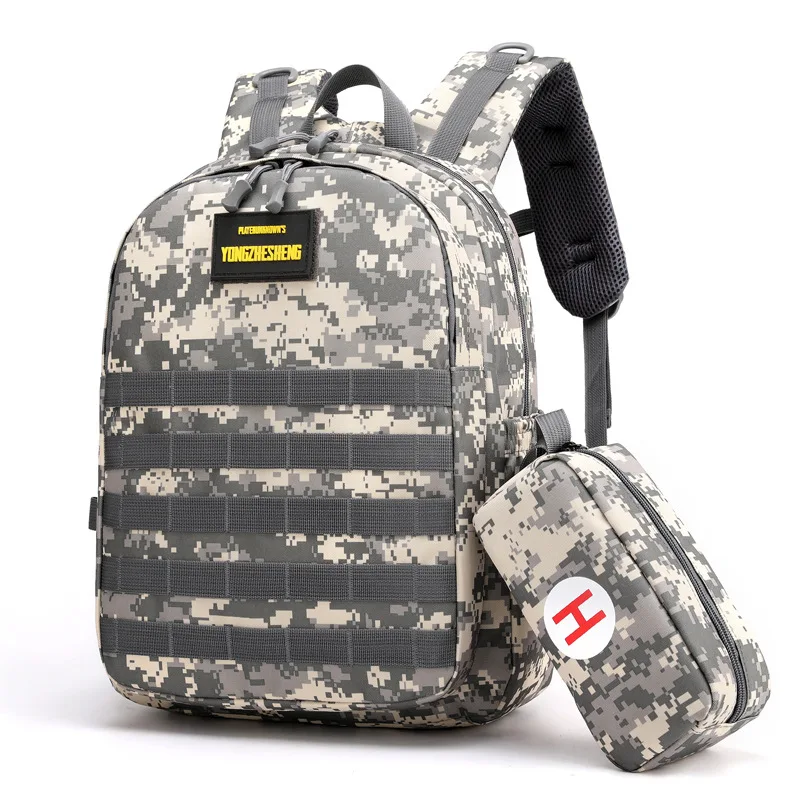 

Playerunknown's Battlegrounds PUBG Student School Shoulder Bag Backpack Satchel Laptop Rucksack Knapsack Teenager Travel