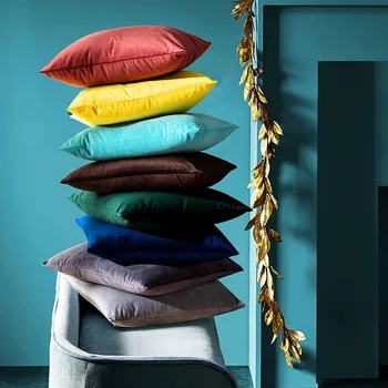 

Nordic Pillow Cover Velvet Cushion Cover for Living Room Sofa 30*50/45*45/50*50/60*60 Bedroom Home Decorative Pillowcase