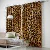 Wild Animald Leopard Window Curtains Living Room Outdoor Fabric Drapes Curtain Home Decor 2