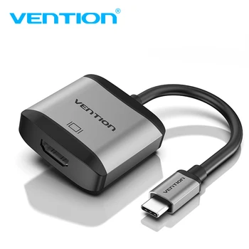 

Vention USB C Type C To HDMI Female Support 4K*2K For Macbook Chromebook Pixel Xiaomi Huawei Mate 10 USB 3.1 Type-C HDMI Adapter